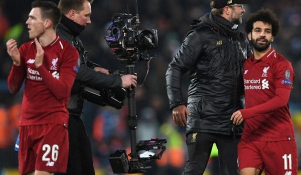 صلاح ينقذ ليفربول في دوري أبطال أوروبا