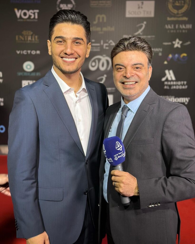 عمر مع محبوب العرب محمد عساف