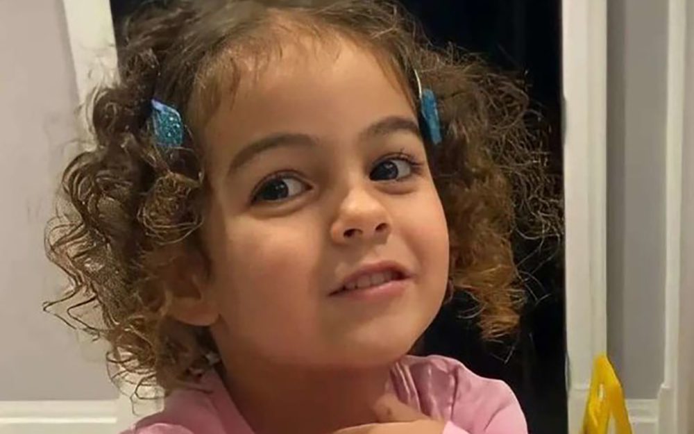 ألانا مارتينا، ابنة النجم البرتغالي كريستيانو رونالدو وصديقته جورجينا رودريغيز. (وكالات)