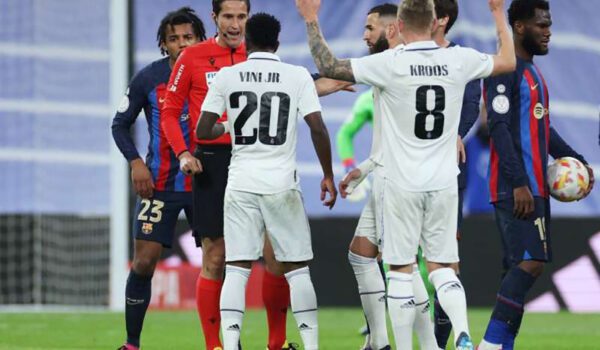 بهدف وحيد.. برشلونة يفوز على ريال مدريد في ذهاب نصف نهائي كأس ملك إسبانيا
