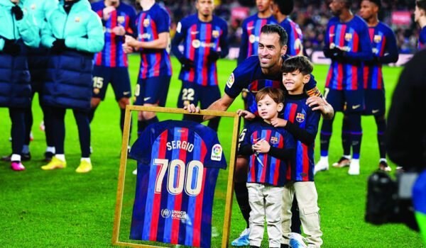 برشلونة يودع بوسكيتس وألبا بثلاثية في شباك مايوركا
