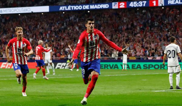أتلتيكو يهزم الريال في ديربي مدريد ويحرمه من مواصلة صدارة الليغا