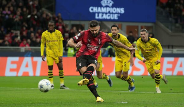 دورتموند يفوز على ميلان ويتأهل لثمن نهائي الأبطال.. وتعادل نيوكاسل مع باريس