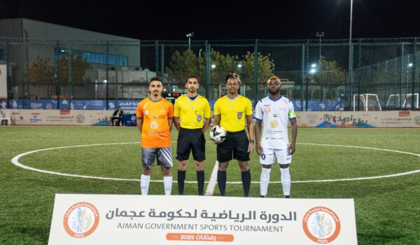 انطلاقة قوية لمباريات كرة القدم في دورة عجمان الرياضية