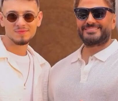 الشامي يُدرب تامر حسني “الدبكة” استعداداً لحفلهما في دبي