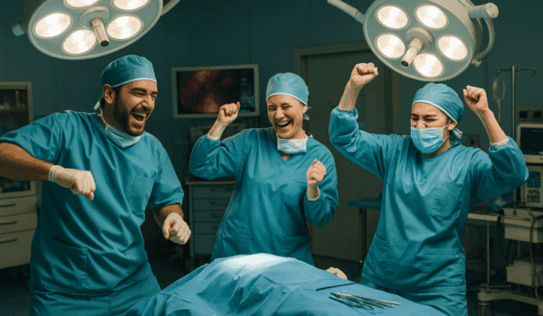 مقطع يثير الجدل … فريق طبي يرقص أثناء الجراحة