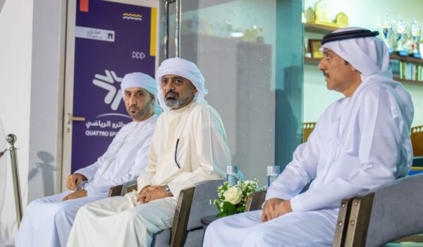 عمار بن حميد يشهد ختام المهرجان الكروي للأكاديميات الخليجية في عجمان