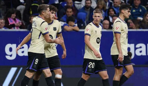 برشلونة يواصل عروضه القوية ويفوز على ريال أوفييدو بثلاثية في الدوري الإسباني