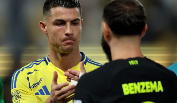 بنزيما يقصي رونالدو من كأس ملك الحرمين