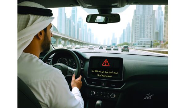 نظام مروري جديد بدبي يخبر السائقين بمعلومات لحظية لتقليل الازدحام