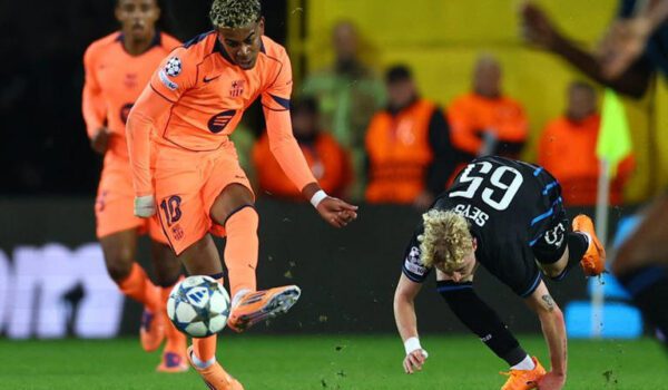 السيتي يقسو على دورتموند في الأبطال وبرشلونة يتعادل مع بروج