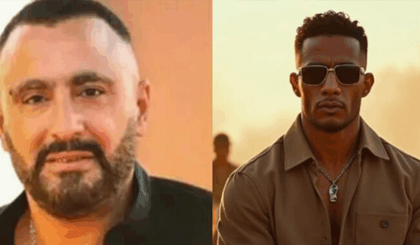 أحمد السقا ومحمد رمضان يغنيان في حفل توزيع جوائز ذا بيست