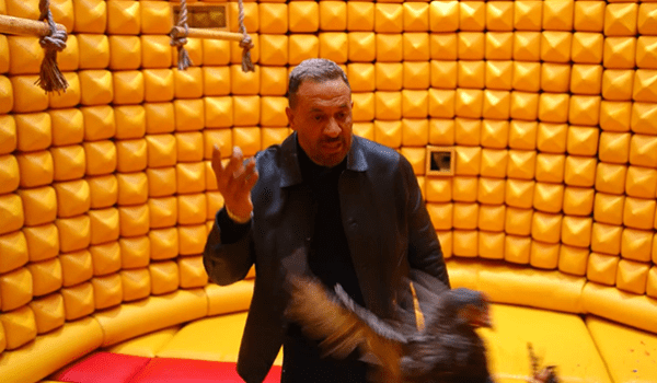 ماجد المصري يتعرض لإصابة في الظهر في مقلب رامز جلال