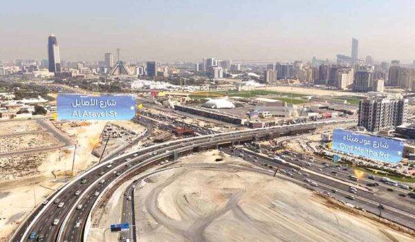 طرق دبي… تفتتح جسراً رئيسياً ضمن مشروع تطوير شارعَي عود ميثاء والأصايل وتعلن إنجاز 90% منه